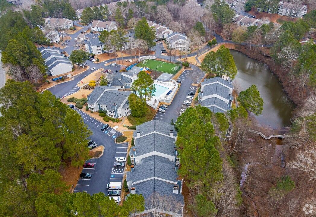 Aerial view of Montrose Berkeley Lake