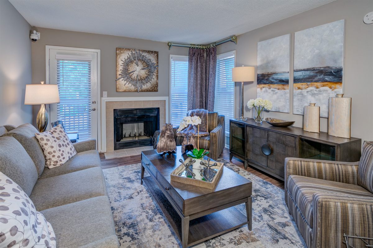 Two-Bedroom Living Area