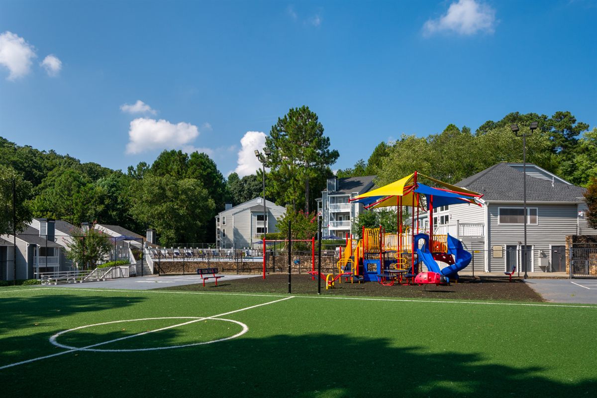 Turf Soccer Field